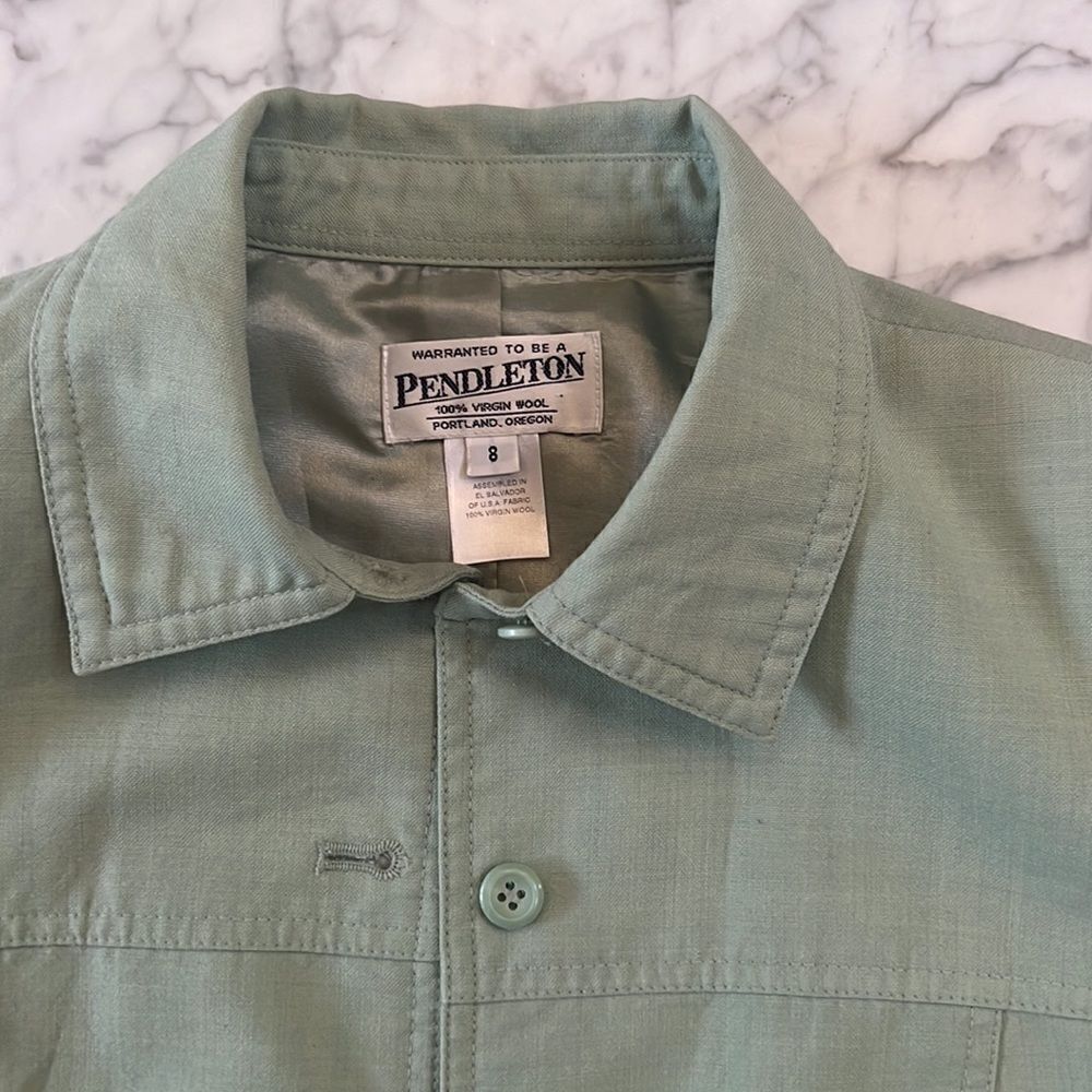 Pendleton Womens Jacket Button Down Blazer Size 8… - image 3